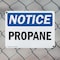 Signmission Propane OSHA Notice Sign, Plastic, 10in W x 7in L, 2PK OS-2PACK-NS-P-710-L-17892 - alternate 5